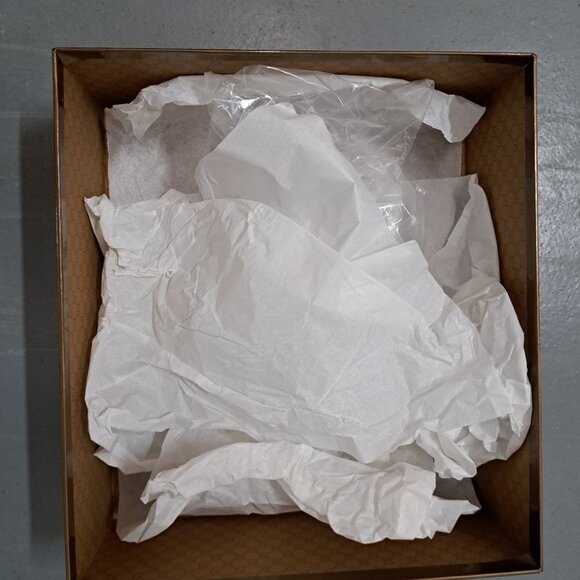 Authentic Gucci Box Light Brown Shiny Rare - Box Only 12 x 11 x 4.25 - Picture 4 of 9